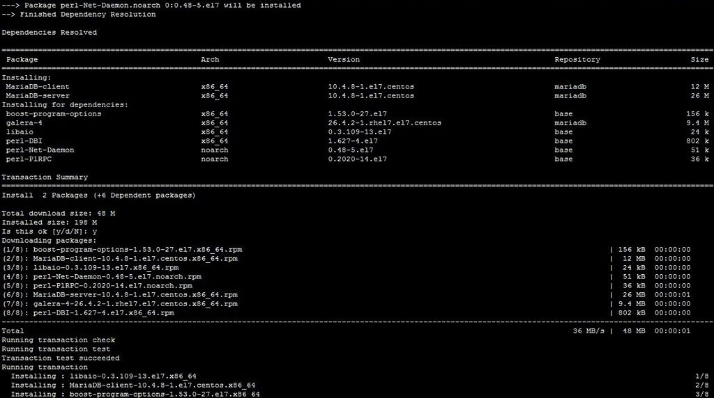 Upgrade MariaDB 10.4