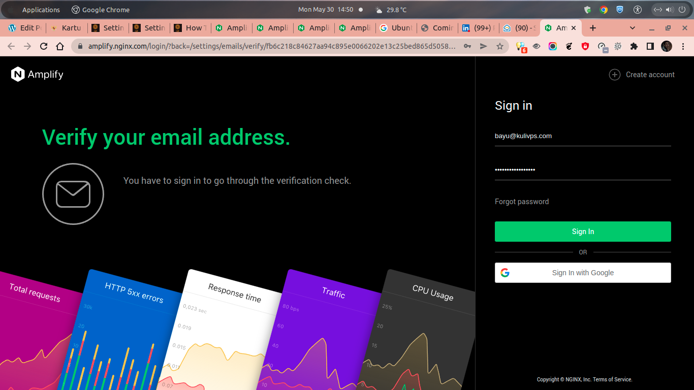 NGINX Amplify NGINX Amplify