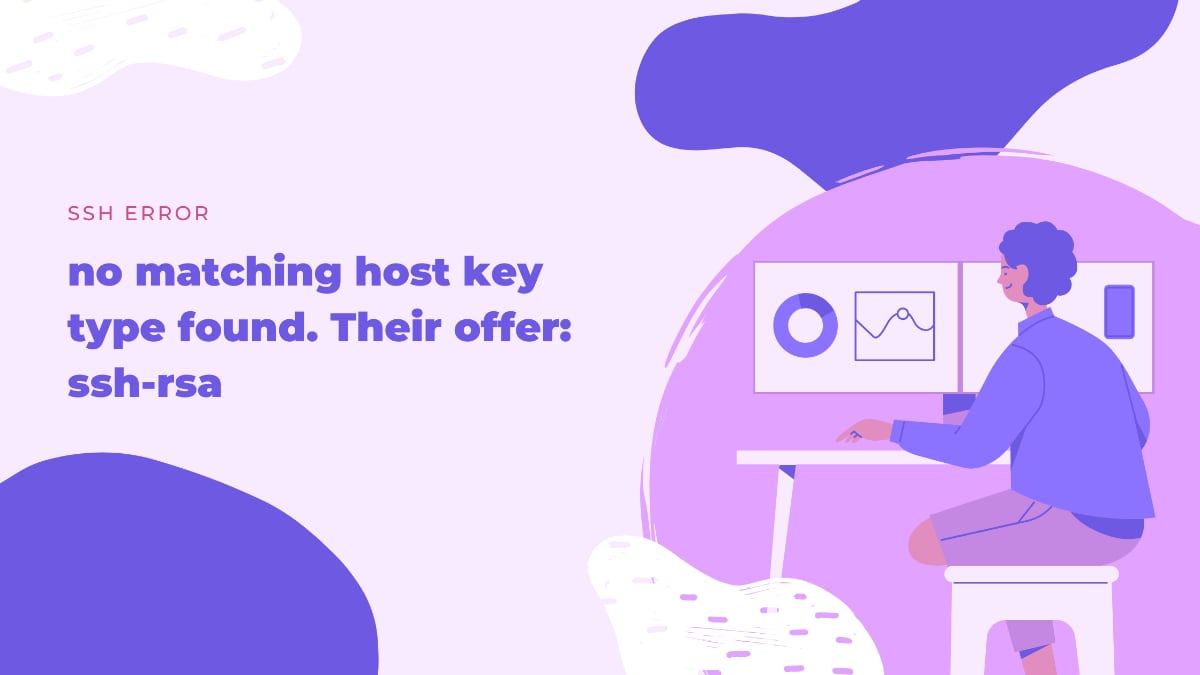 How to easily solve no matching host key type found ssh error.