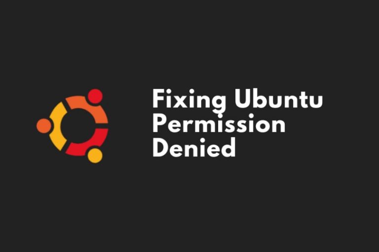 Fixing permission denied in Ubuntu when using sudo